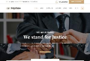 Suprimo - Lawyer Attorney Website HTML Template